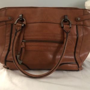 London Fog Leather Tote Bag